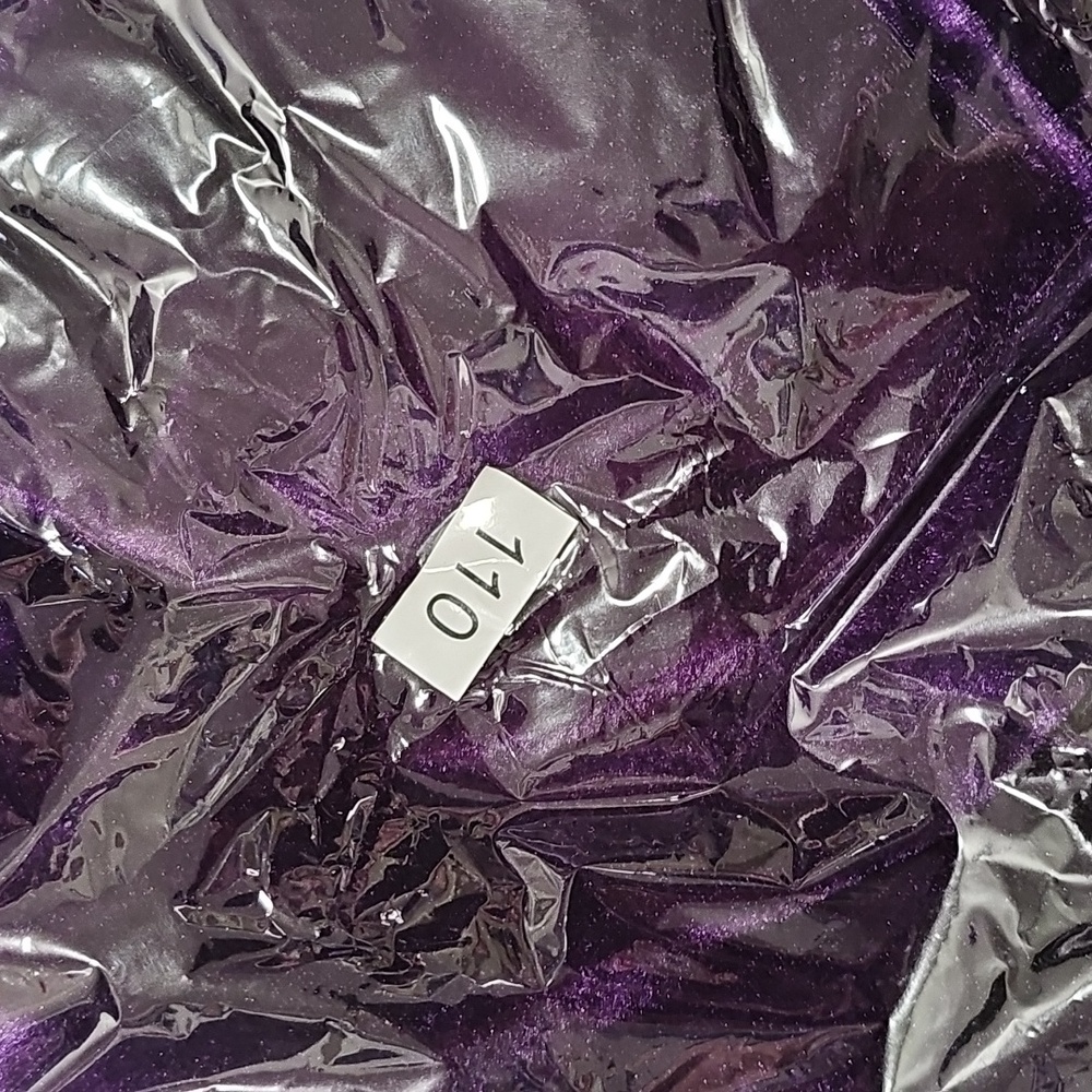 NWT Cosplay Costume Purple Cape With Belt & Mask One Size - Picture 5 of 9